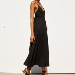 zara rustic tie dress